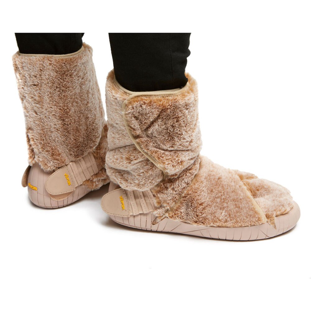 Vibram Furoshiki Dames Lapland Mid - Laarzen Beige - 376104BAE